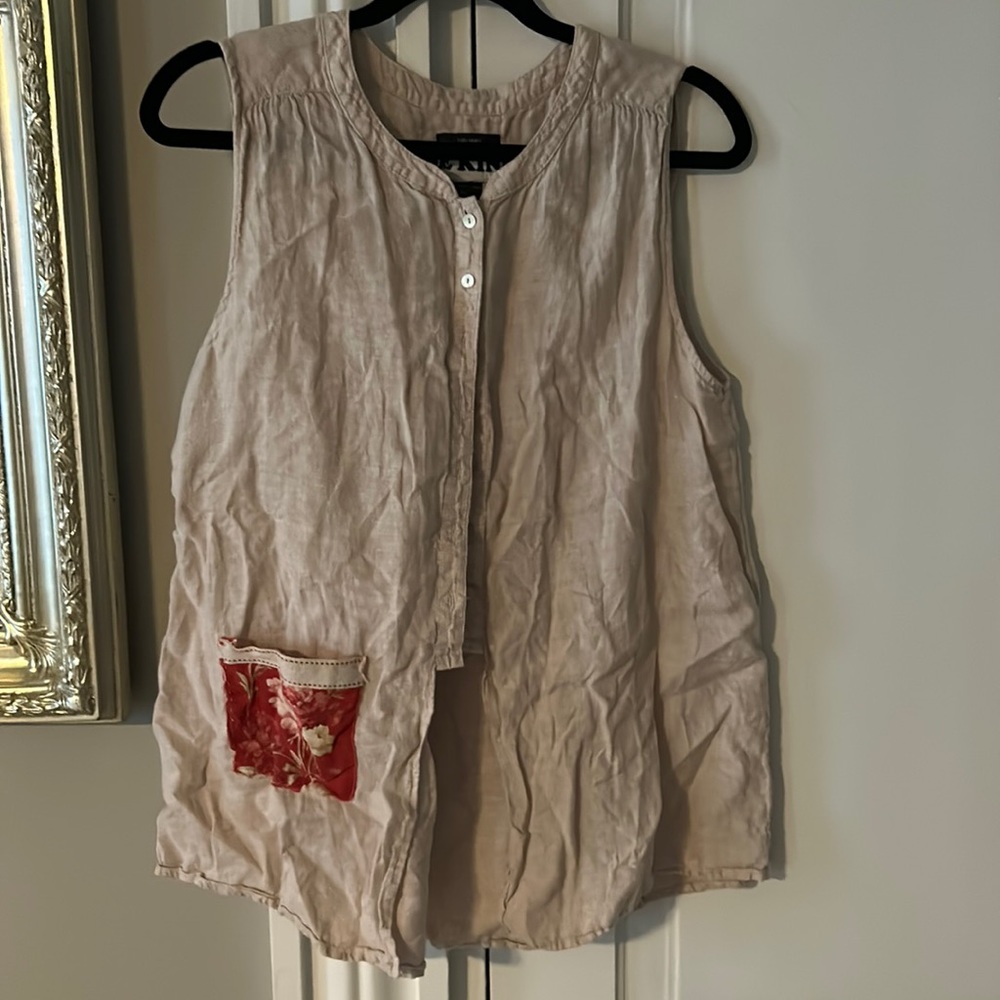 Be Kind Linen Shirt nwot